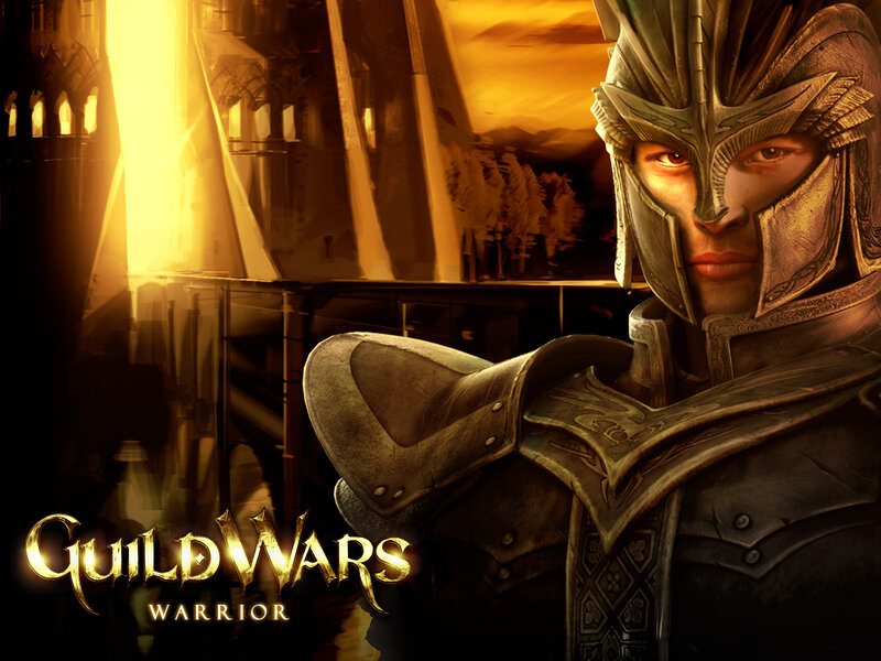 Warrior in Armor — Gold, Dramatic, Sunset