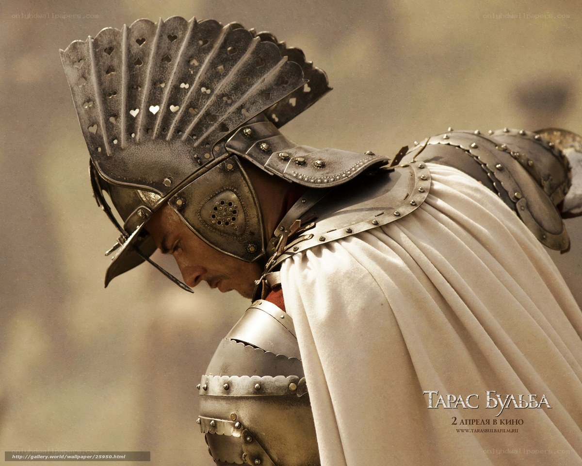 warrior in armor with helmet