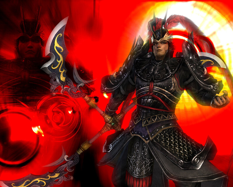 Warrior in Black Armor — Red