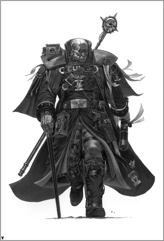Warrior in Dark Armor — Black
