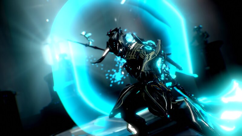 Warrior in Dark Armor — Blue