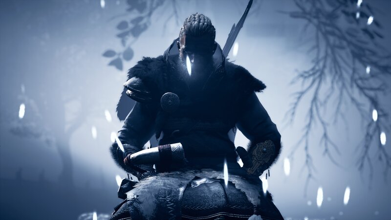 Warrior in Fur Coat