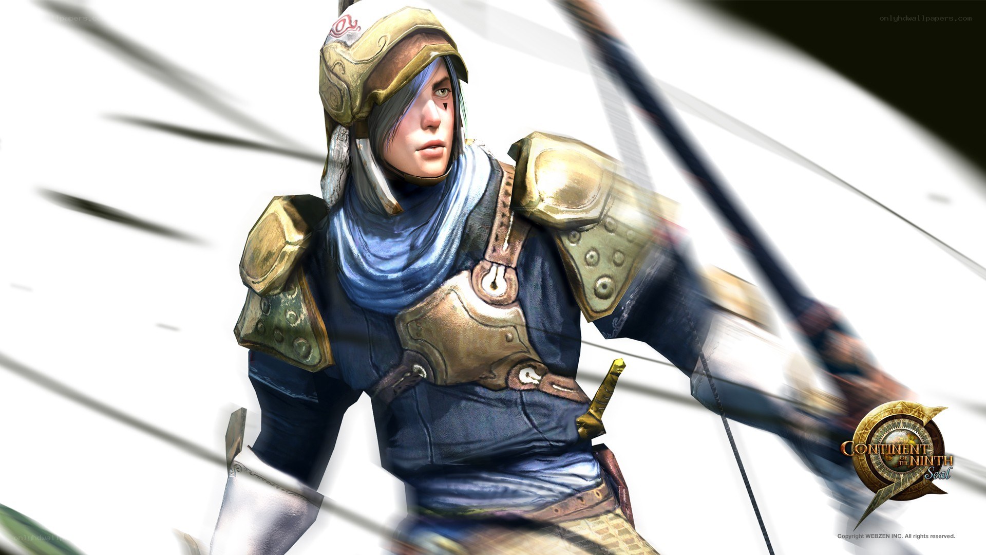 warrior in golden armor