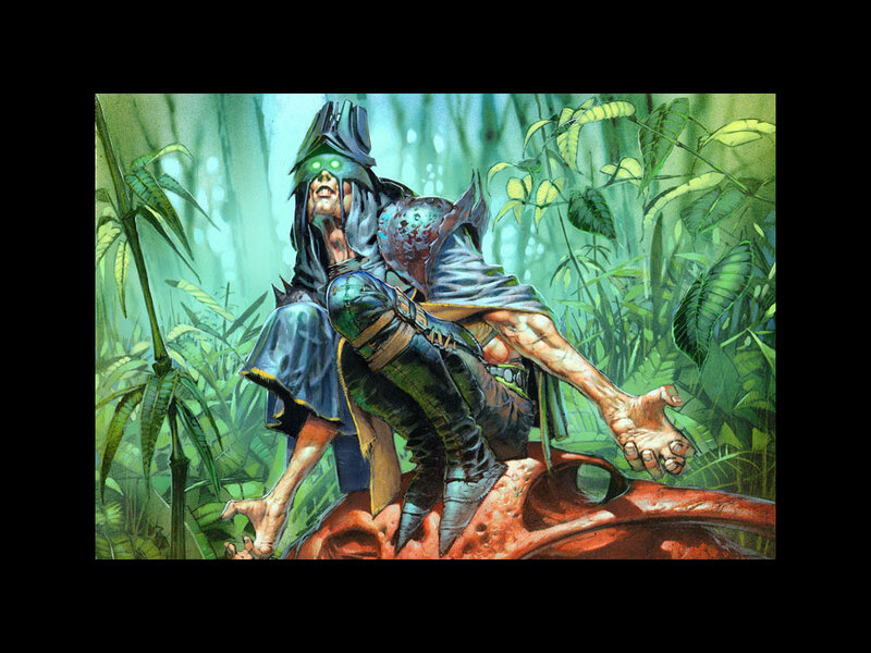 Warrior in Jungle