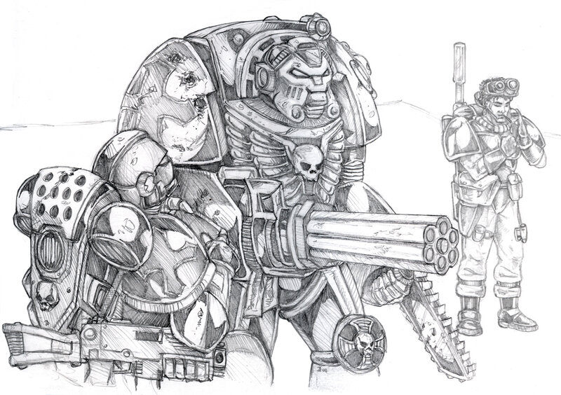 Warrior in Power Armor