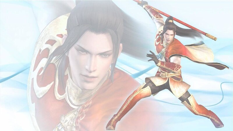 warrior in red armor