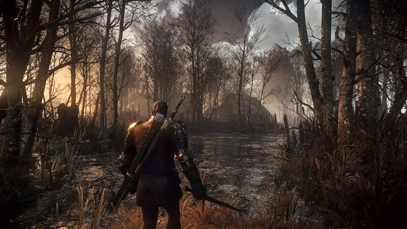 Warrior in Swamp — Brown