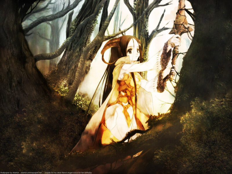 warrior in the forest