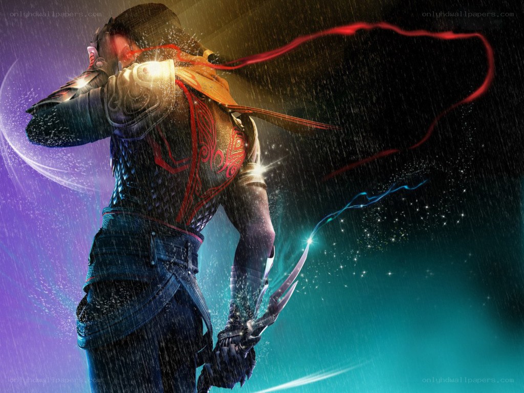 warrior in the rain