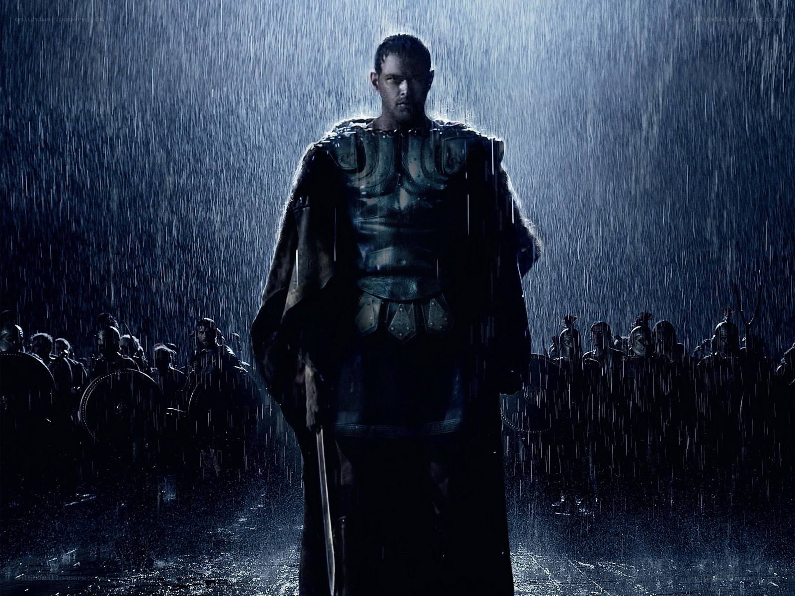 warrior in the rain