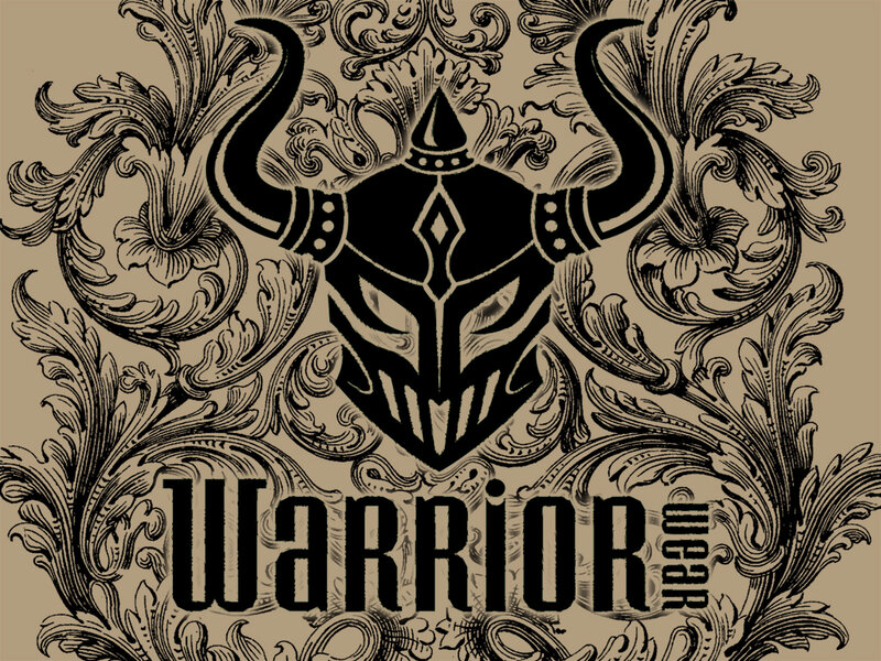 Warrior logo with ornate design