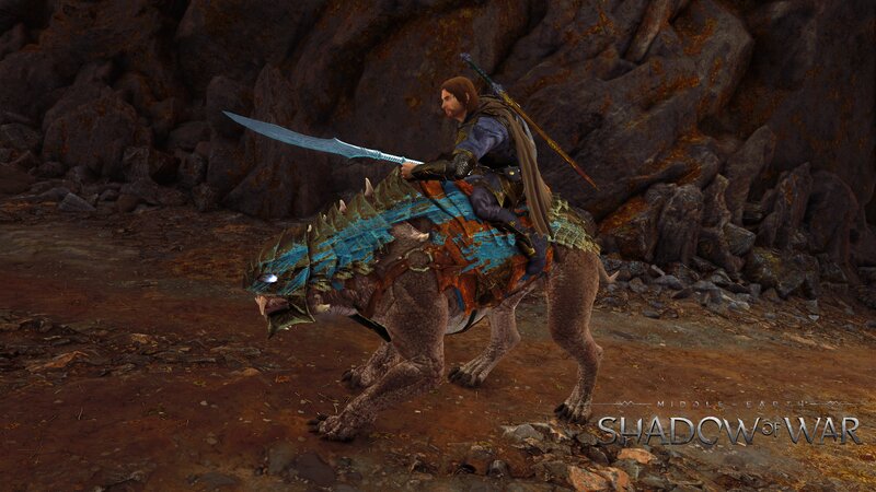 Warrior on a Beast — Brown