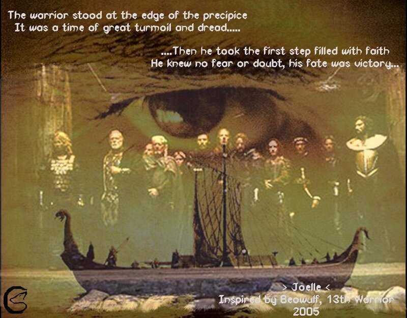 Warrior on a Boat — Green