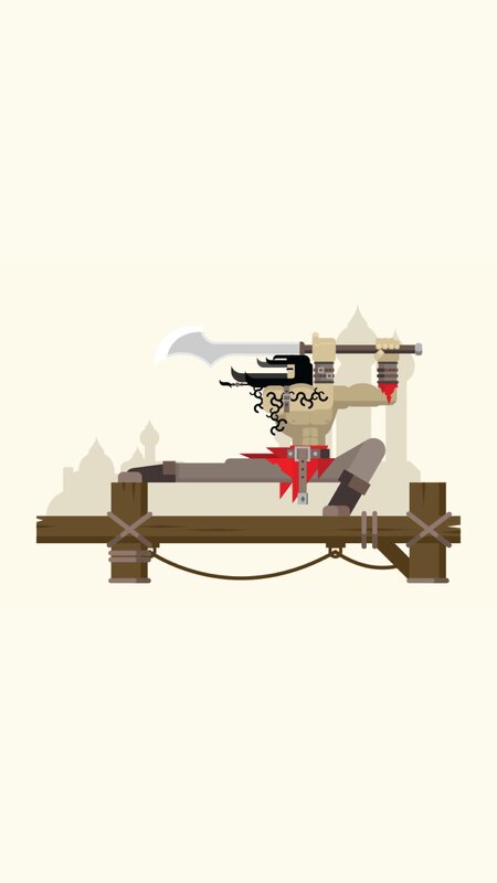 Warrior on a Catapult