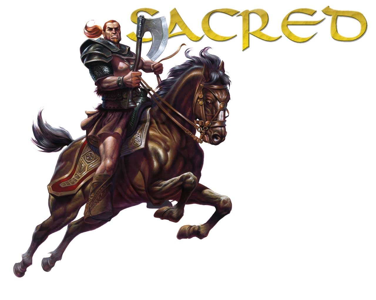 warrior on a horse