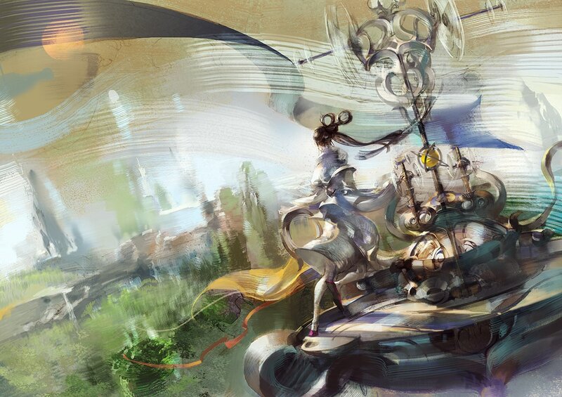 warrior on a mechanical steed