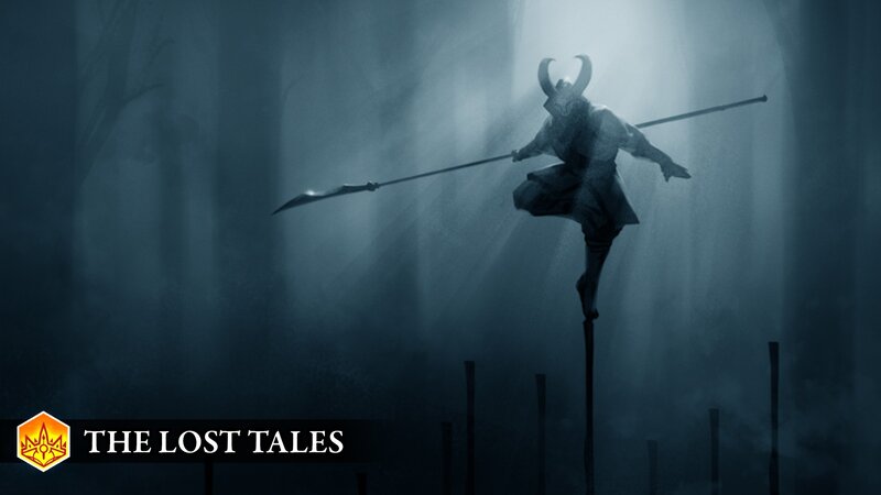 Warrior on a Pole