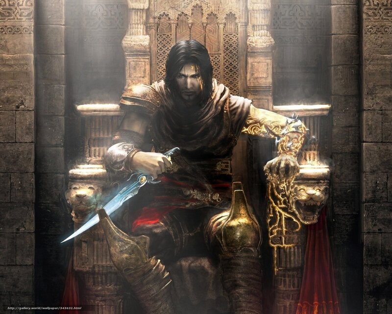 warrior on a throne