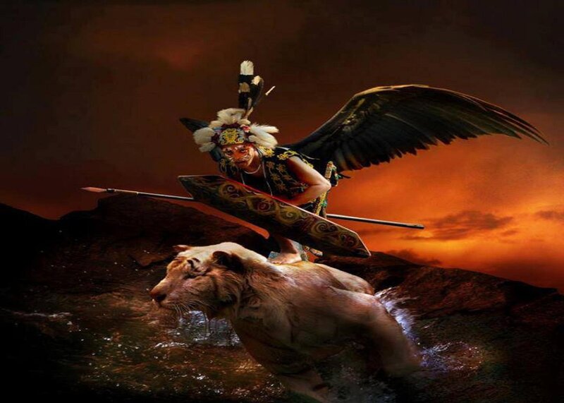Warrior on a Tiger