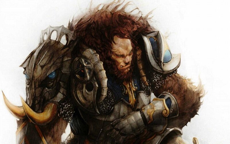 Warrior on a Warboar
