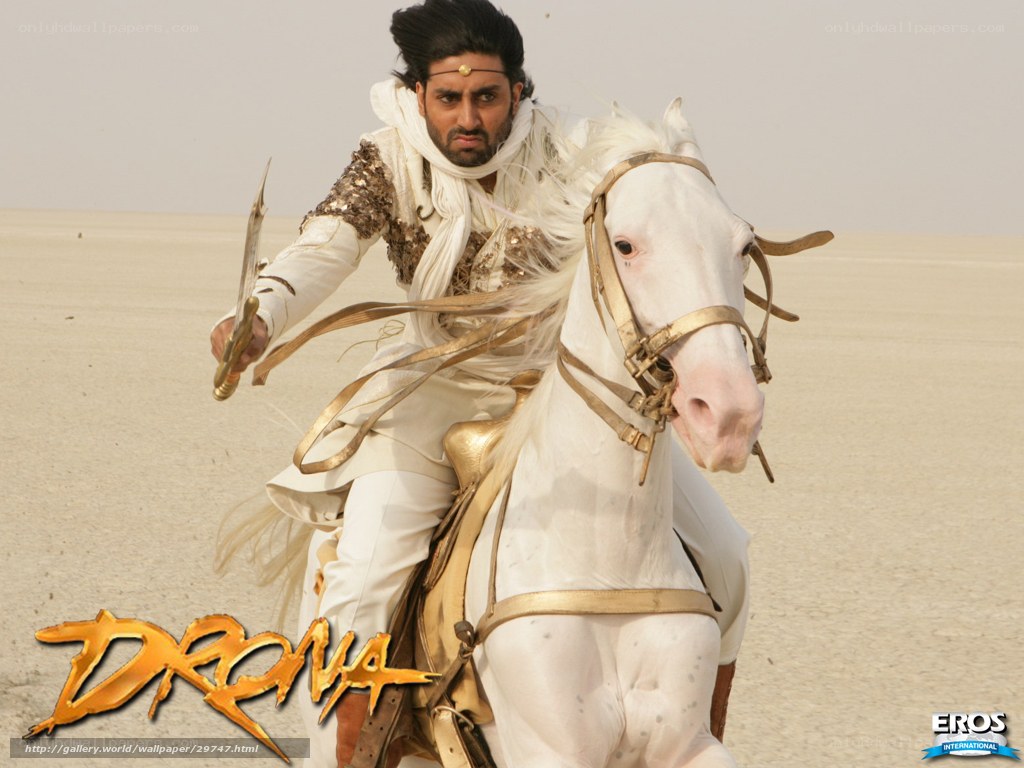 Warrior on a white horse