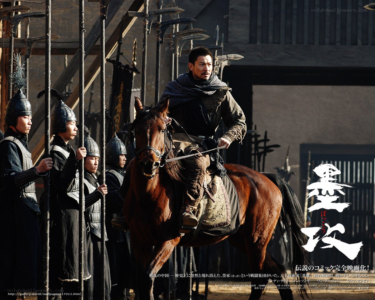 Warrior on horseback in ancient China