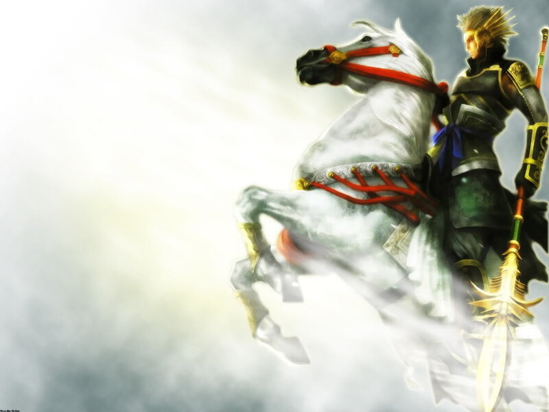 Warrior on White Horse