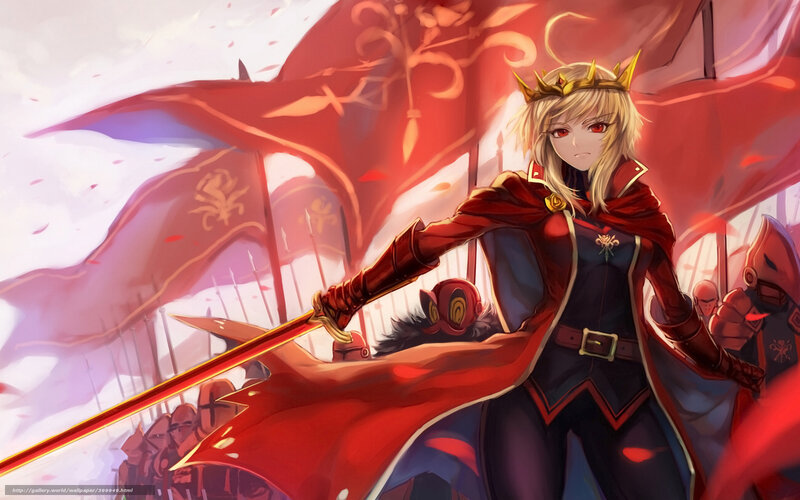 warrior queen with sword