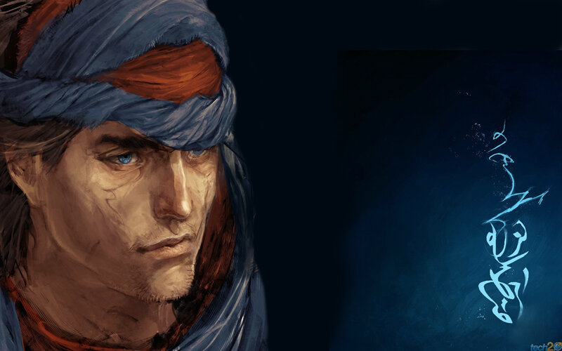 warrior with blue headband