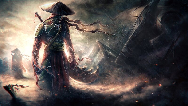 Warrior with Conical Hat — Dark
