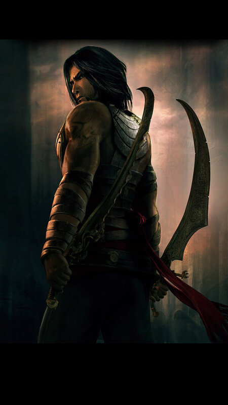 warrior with curved blades