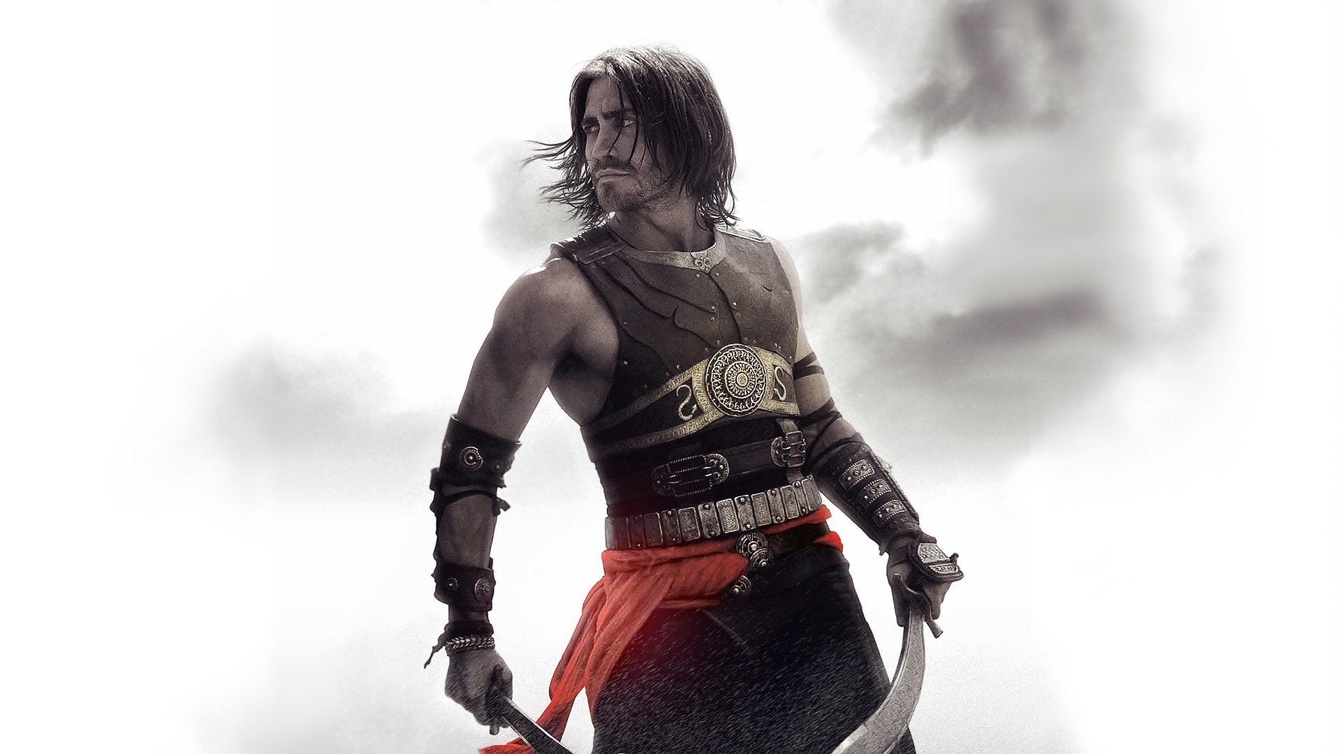 warrior with curved swords