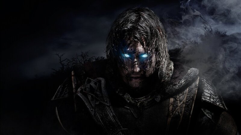 Warrior with Glowing Eyes — Black, Dramatic, Dark