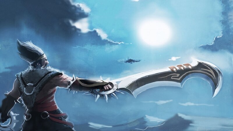 warrior with large sword