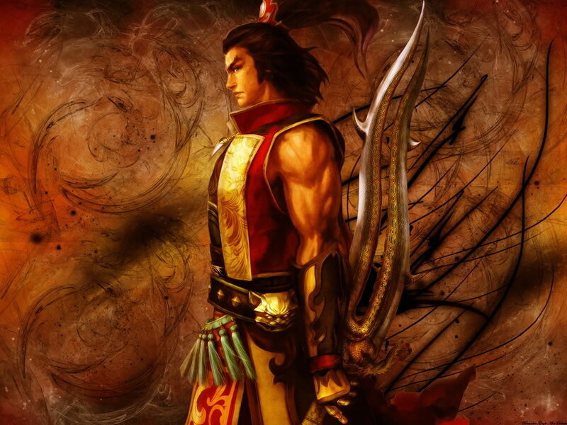 Warrior with Large Sword — Brown