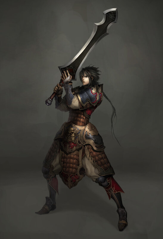 warrior with large sword