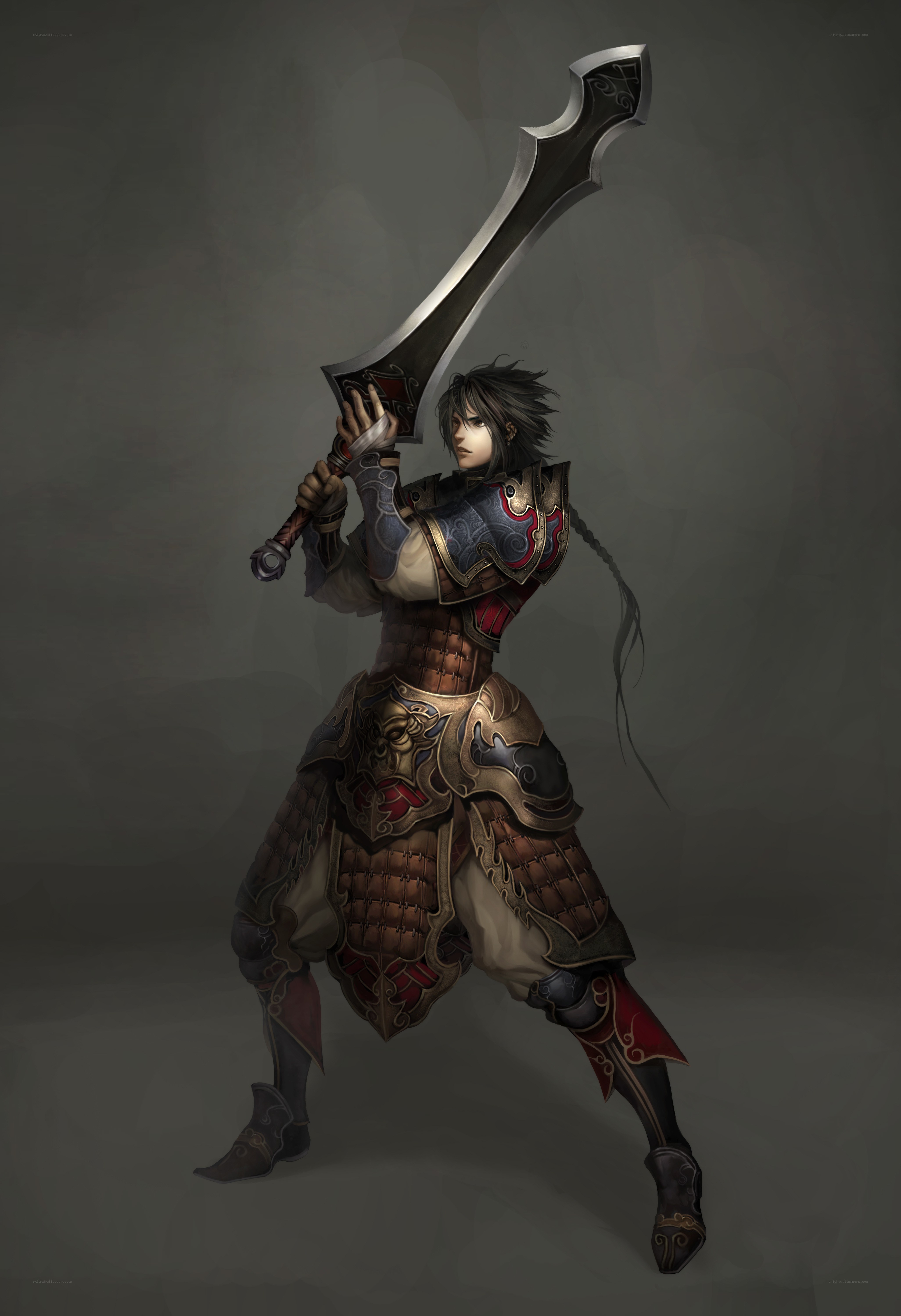 warrior with large sword