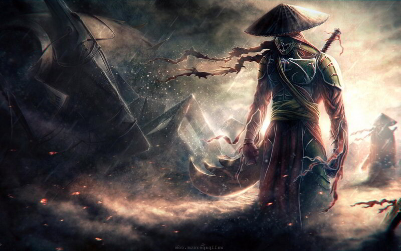 Warrior with Mask and Sword