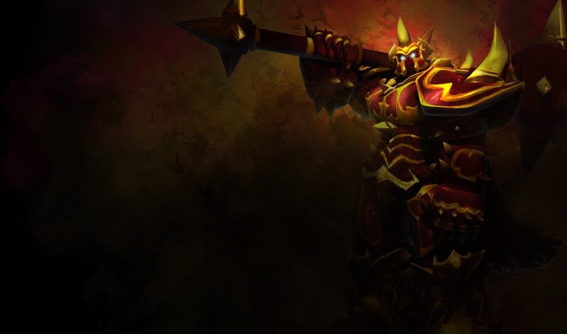 warrior with massive hammer