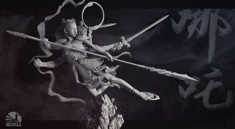 Warrior with Multiple Arms