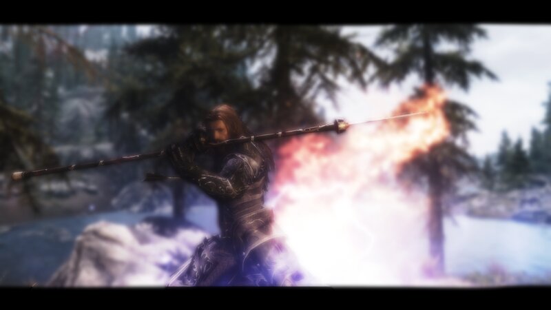 Warrior with Spear — Purple