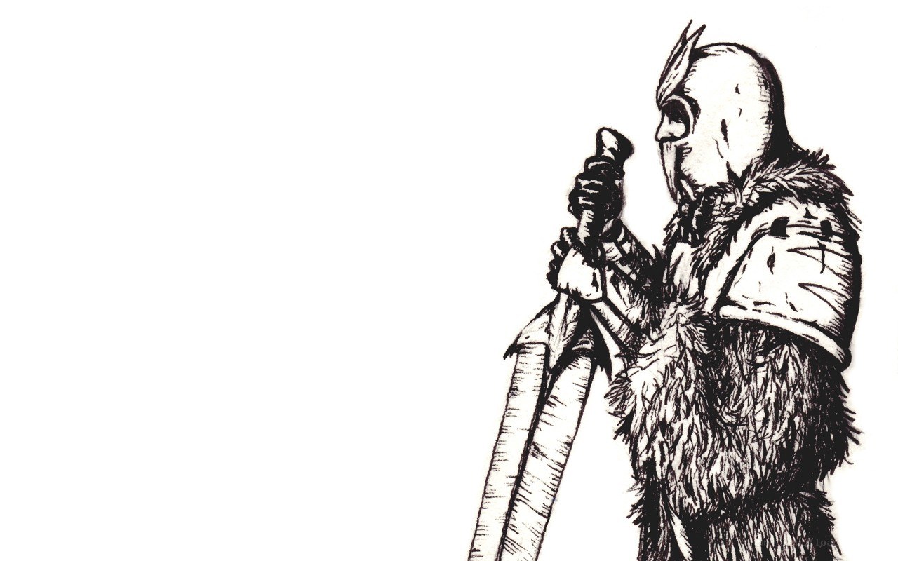 warrior with sword