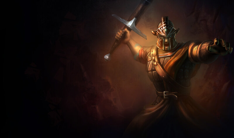 warrior with sword and helmet