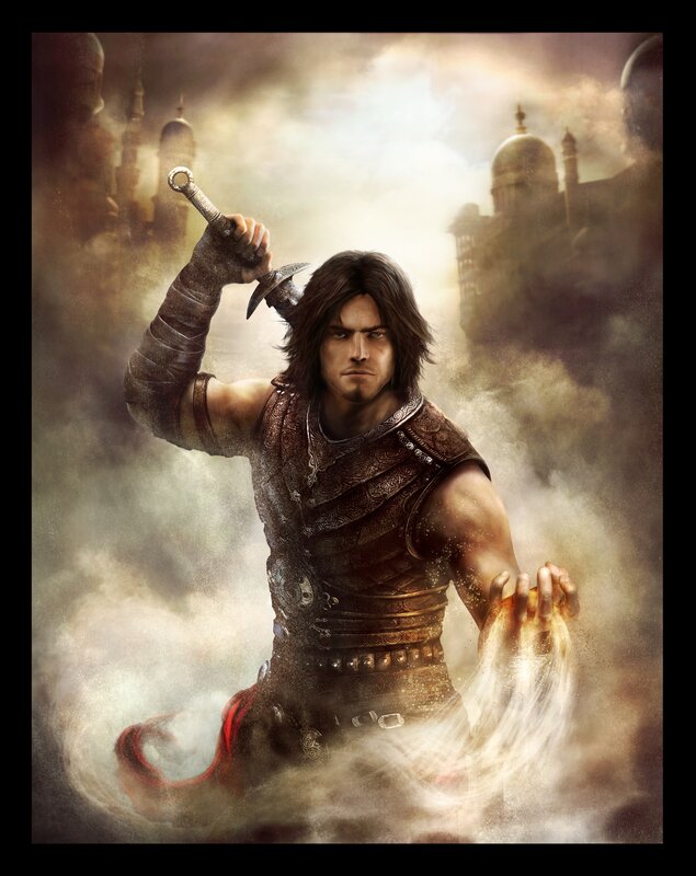 warrior with sword and magic