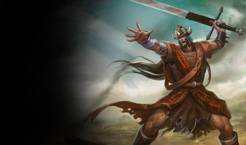 Warrior with Sword — Brown