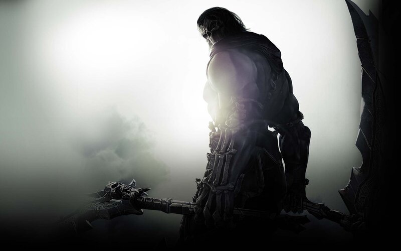 Warrior with Two-handed Weapon — Black