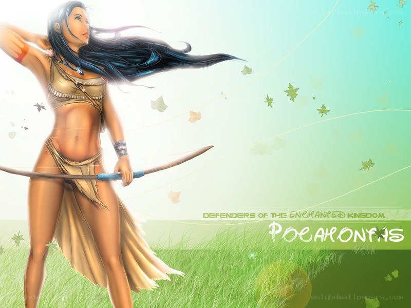 Warrior woman with bow