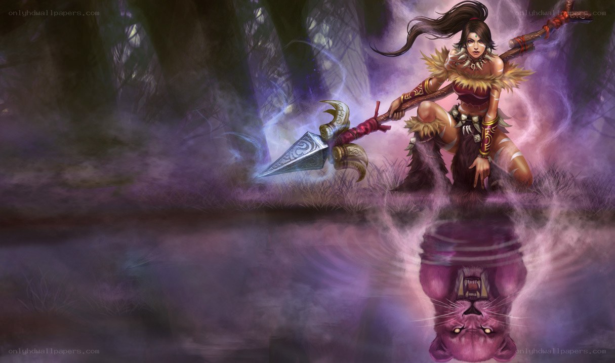 warrior woman with spear