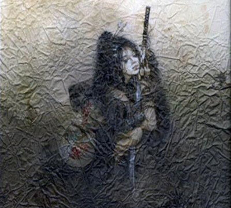 warrior woman with sword