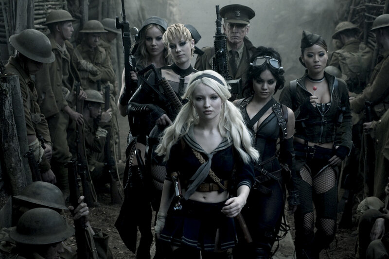 Warrior women in trench